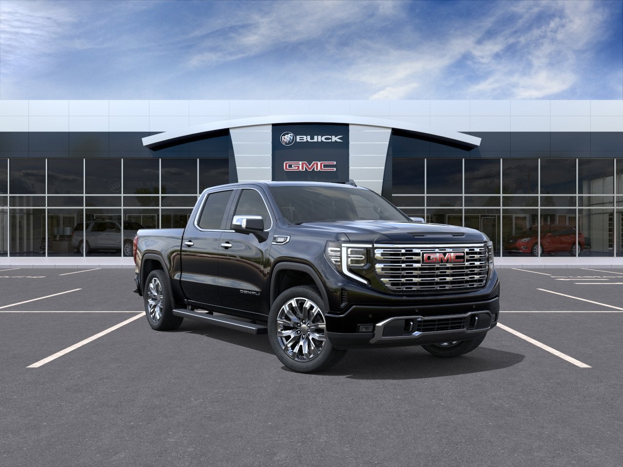 Onyx Black 2026 GMC Sierra 1500 Pickup Truck Four-Wheel Drive Automatic