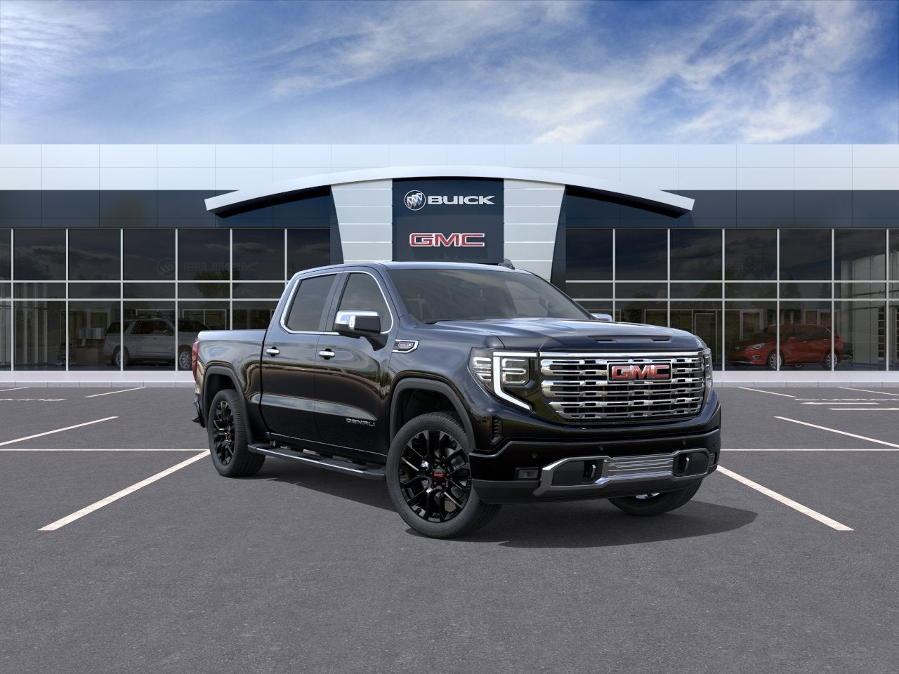 Onyx Black 2026 GMC Sierra 1500 Pickup Truck Four-Wheel Drive Automatic