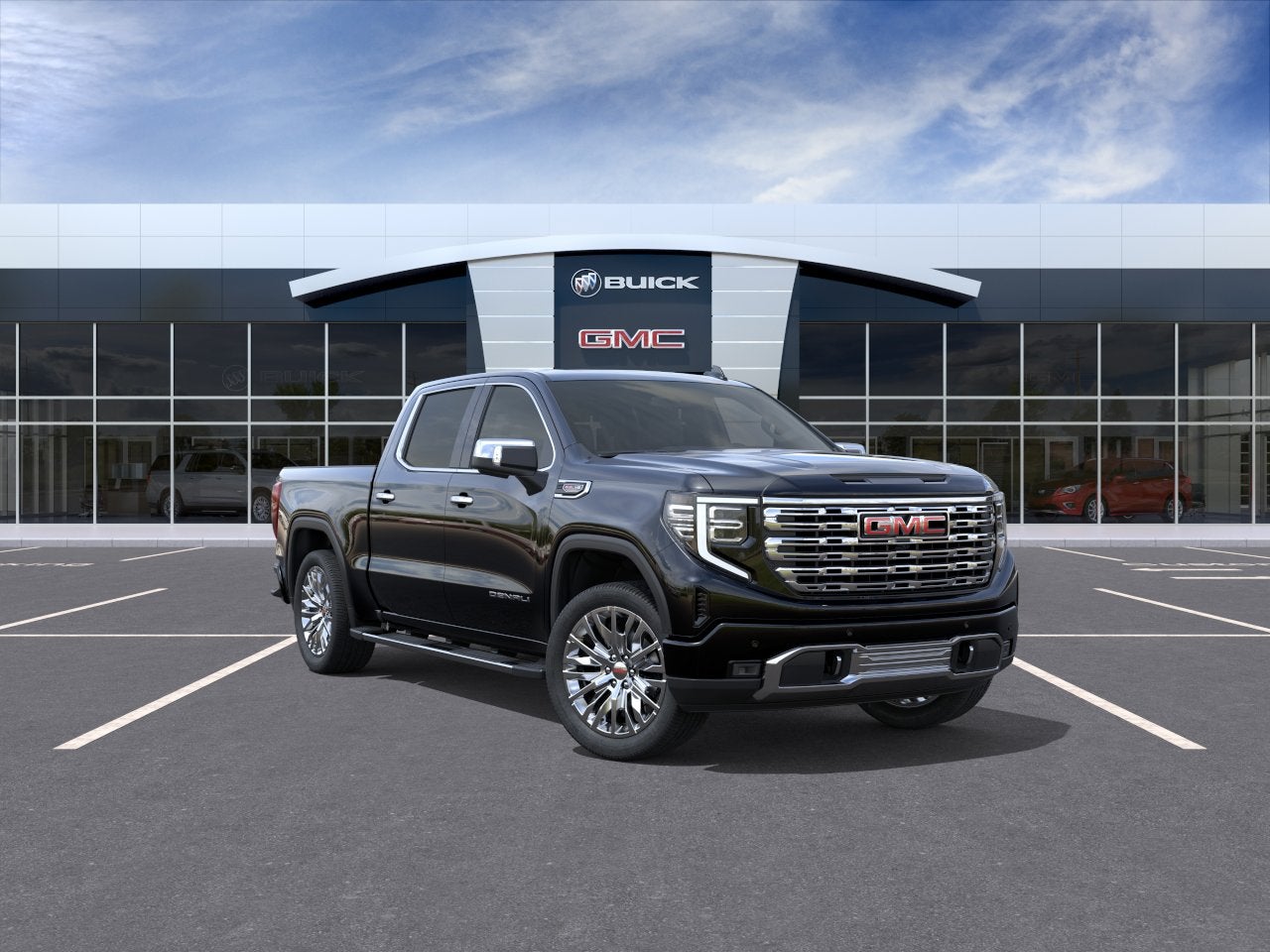 Onyx Black 2026 GMC Sierra 1500 Pickup Truck Four-Wheel Drive Automatic