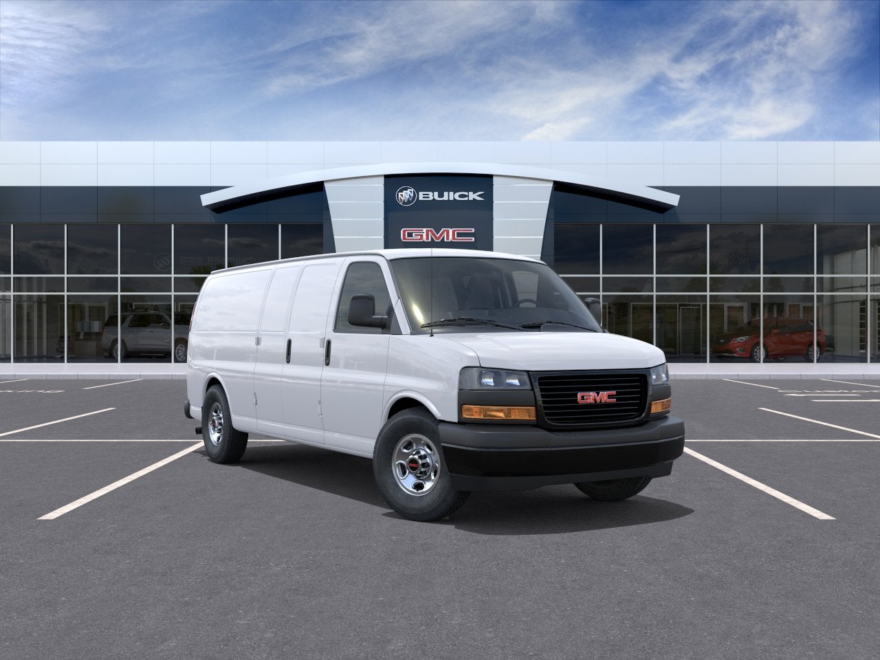 2026 GMC Savana Cargo Blanco (Summit White) Van Tracción trasera Automática