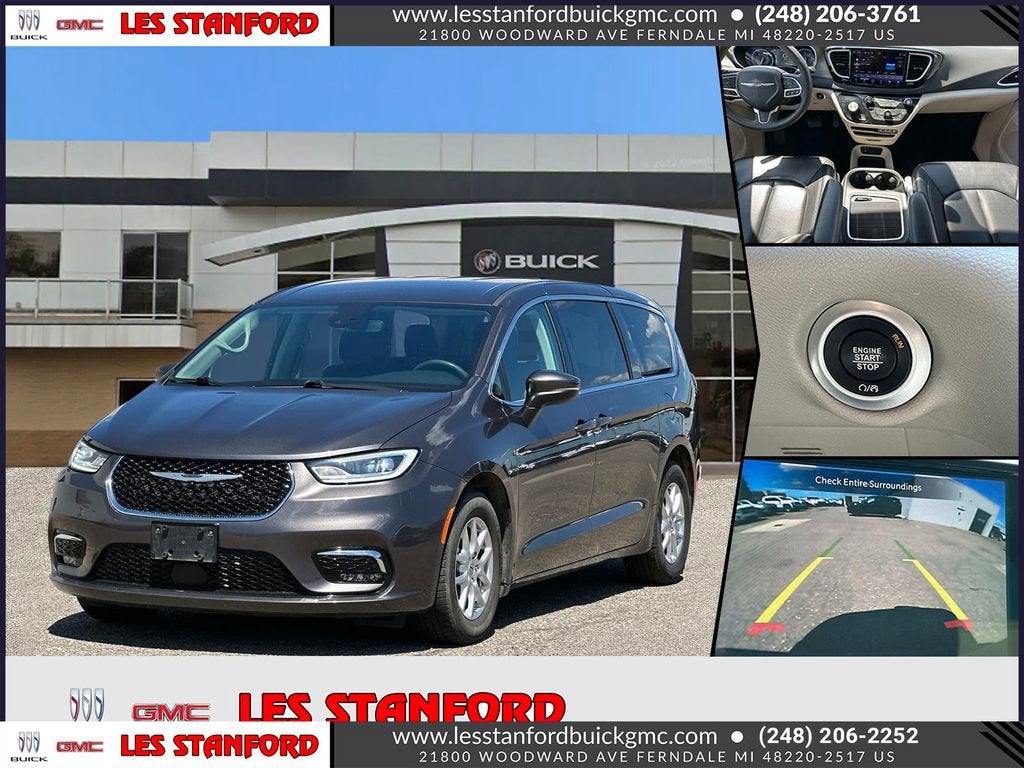 Granite Crystal M 2023 Chrysler Pacifica Minivan Front-Wheel Drive Automatic