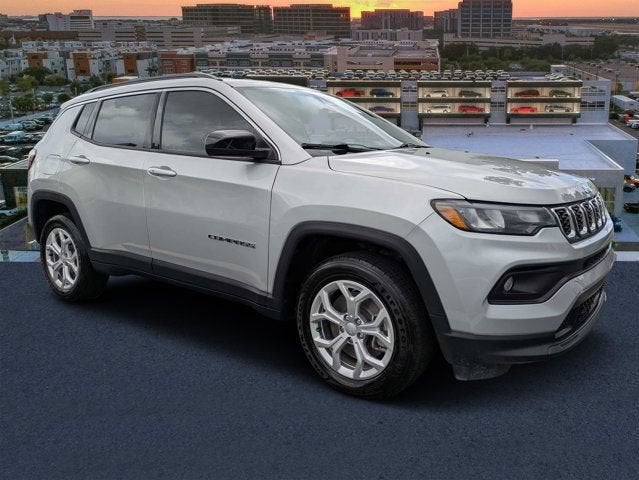 Silver 2019 Jeep Compass SUV / Crossover Four-Wheel Drive Automatic