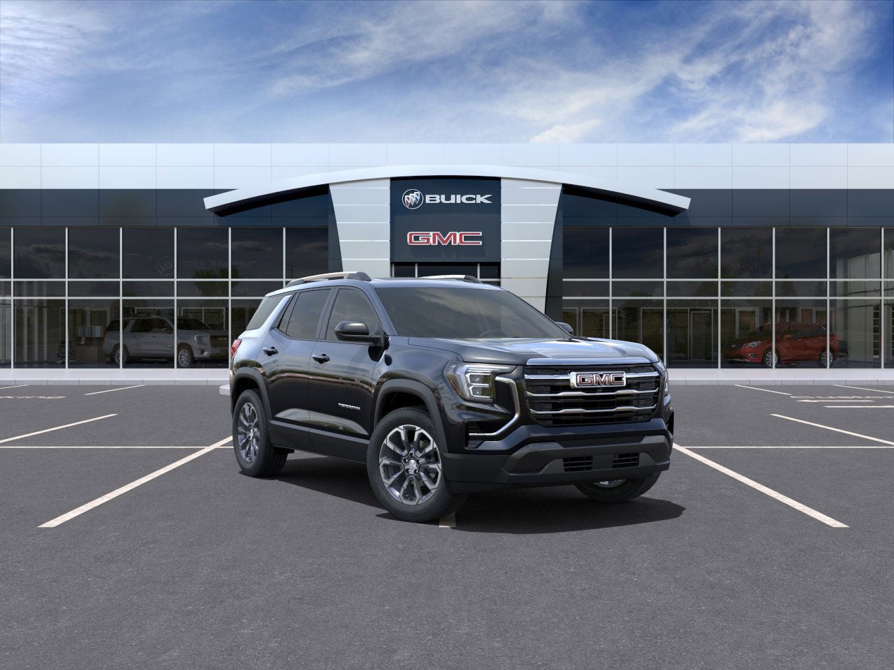 Black (Ebony Twilight Metallic) 2026 GMC Terrain SUV / Crossover Four-Wheel Drive Automatic