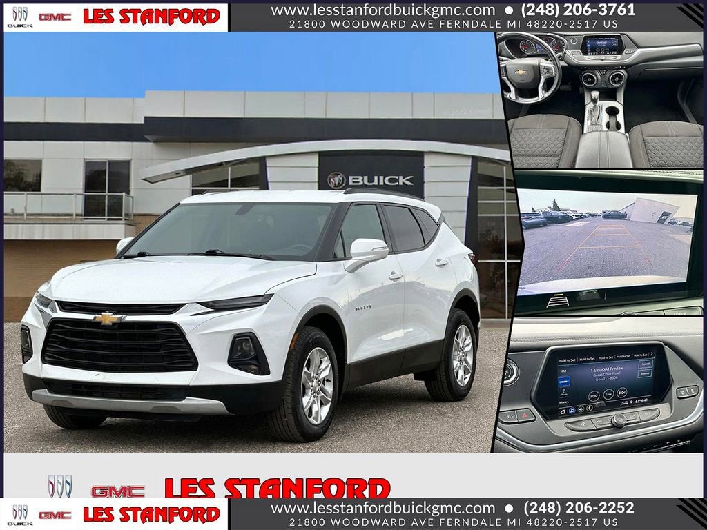 Summit White 2020 Chevrolet Blazer SUV / Crossover Front-Wheel Drive Automatic