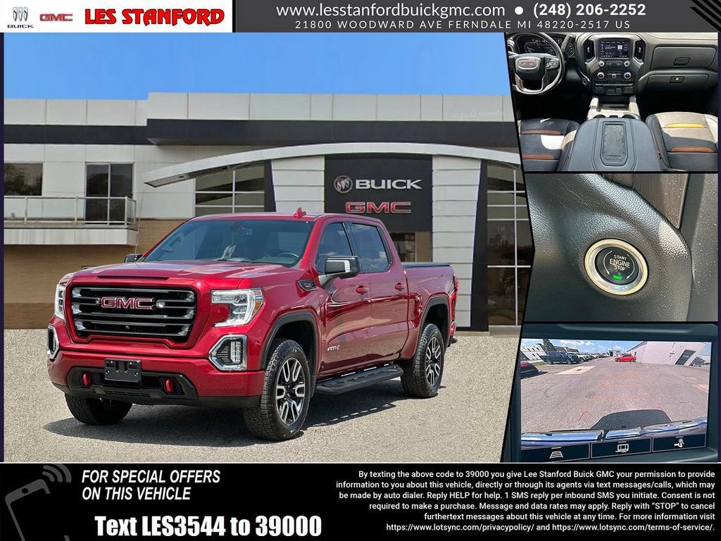 Cayenne Red Tintcoat 2021 GMC Sierra 1500 Pickup Truck Four-Wheel Drive Automatic