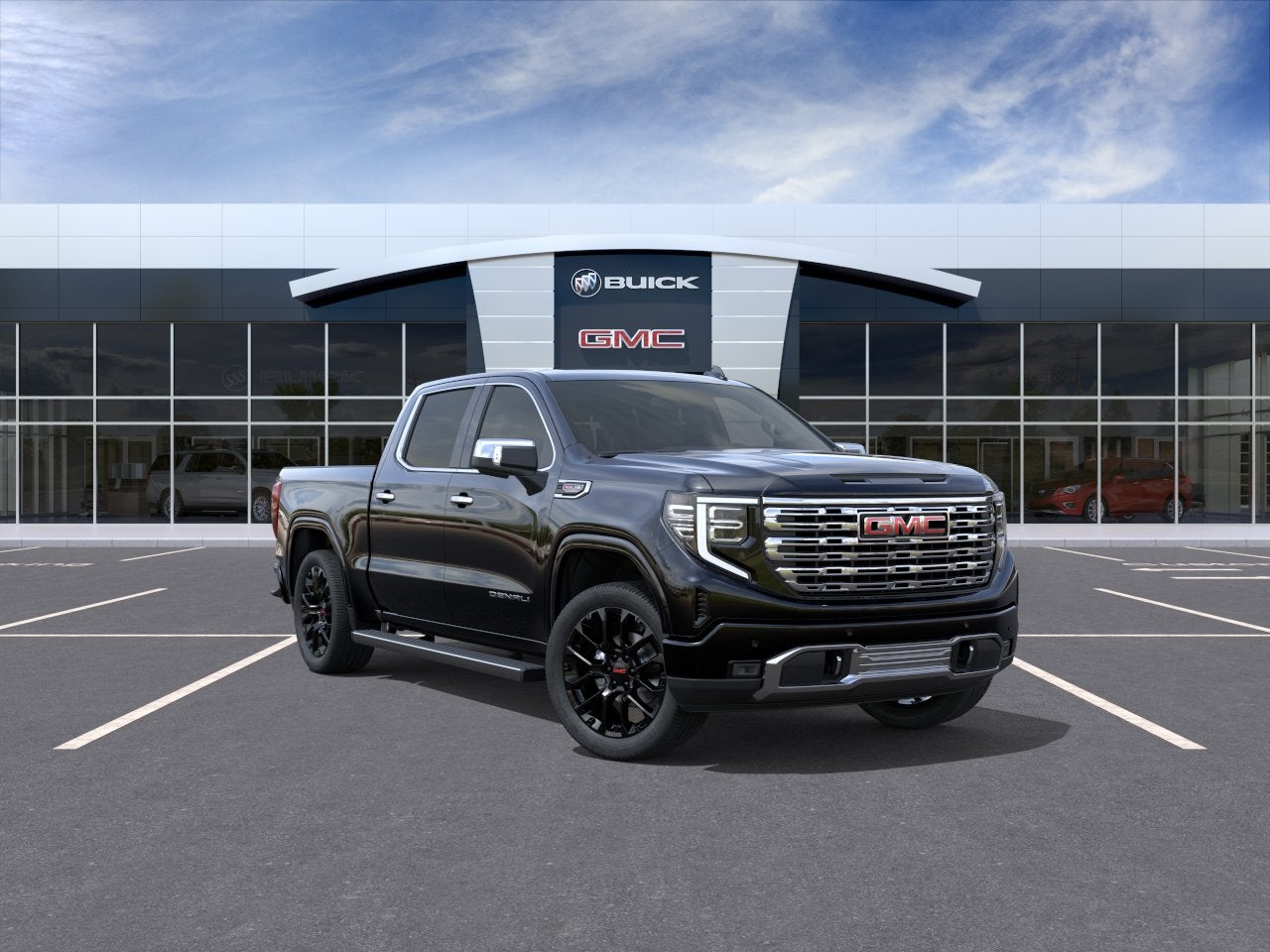 Onyx Black 2026 GMC Sierra 1500 Pickup Truck Four-Wheel Drive Automatic