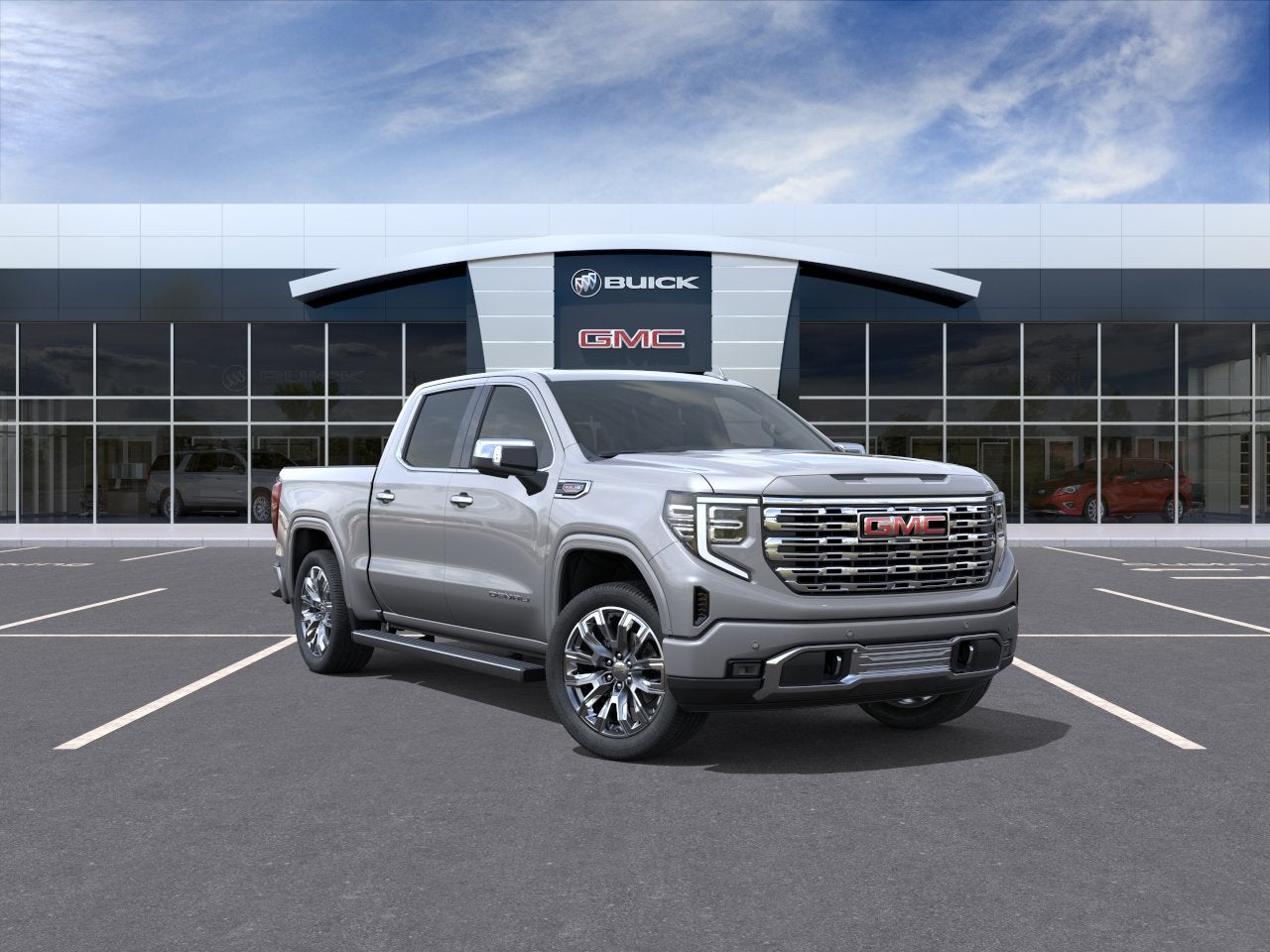 Sterling Metallic 2026 GMC Sierra 1500 Pickup Truck Four-Wheel Drive Automatic