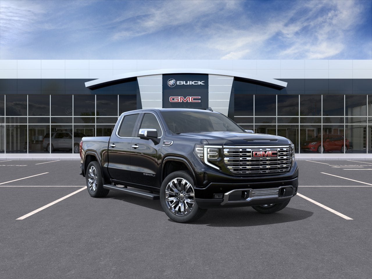 Onyx Black 2026 GMC Sierra 1500 Pickup Truck Four-Wheel Drive Automatic
