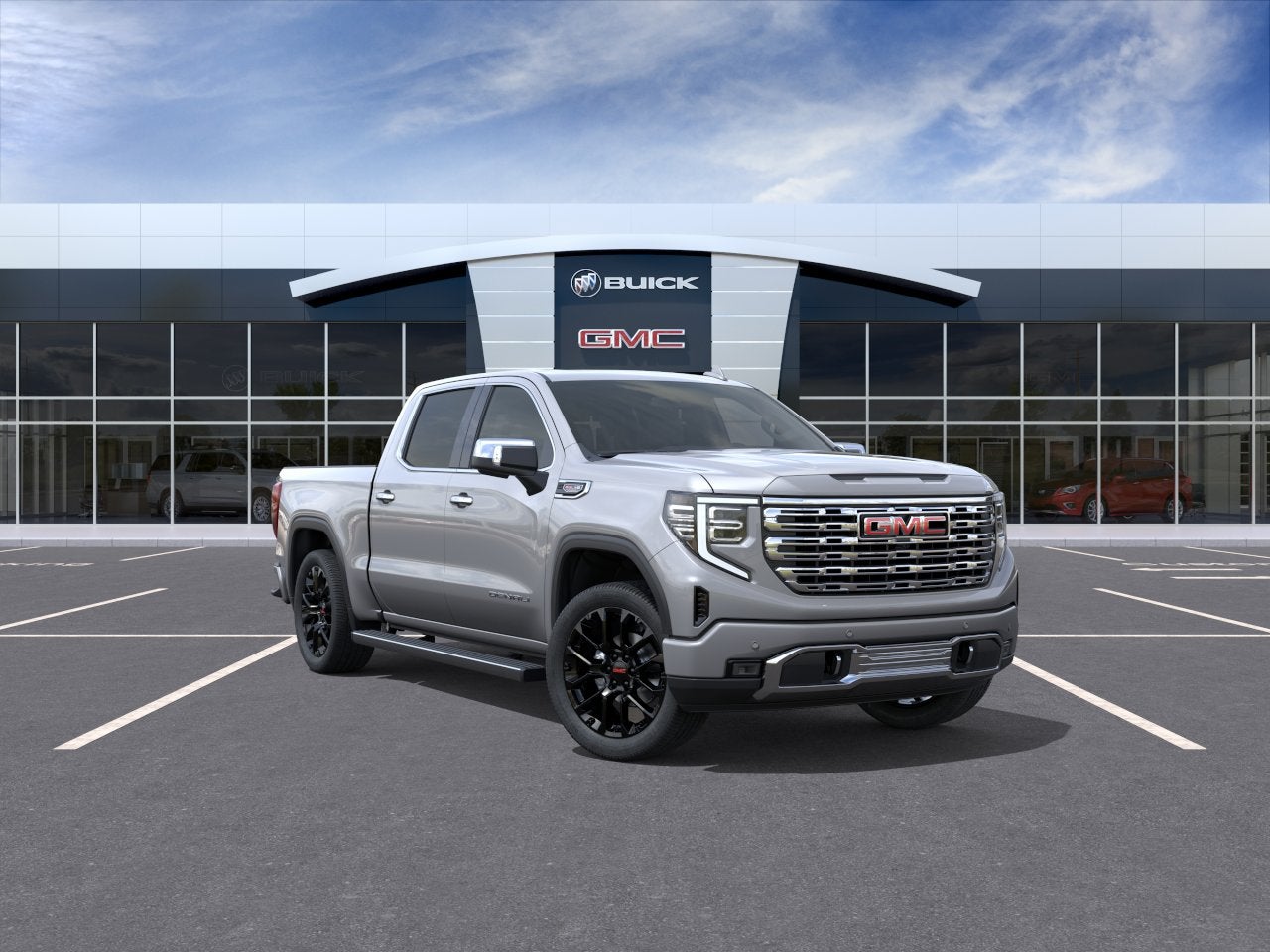 Sterling Metallic 2026 GMC Sierra 1500 Pickup Truck Four-Wheel Drive Automatic