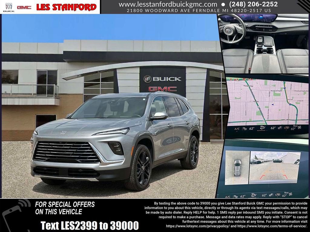 Moonstone Gray Metallic 2025 Buick Enclave Preferred FWD SUV / Crossover Front-Wheel Drive Automatic