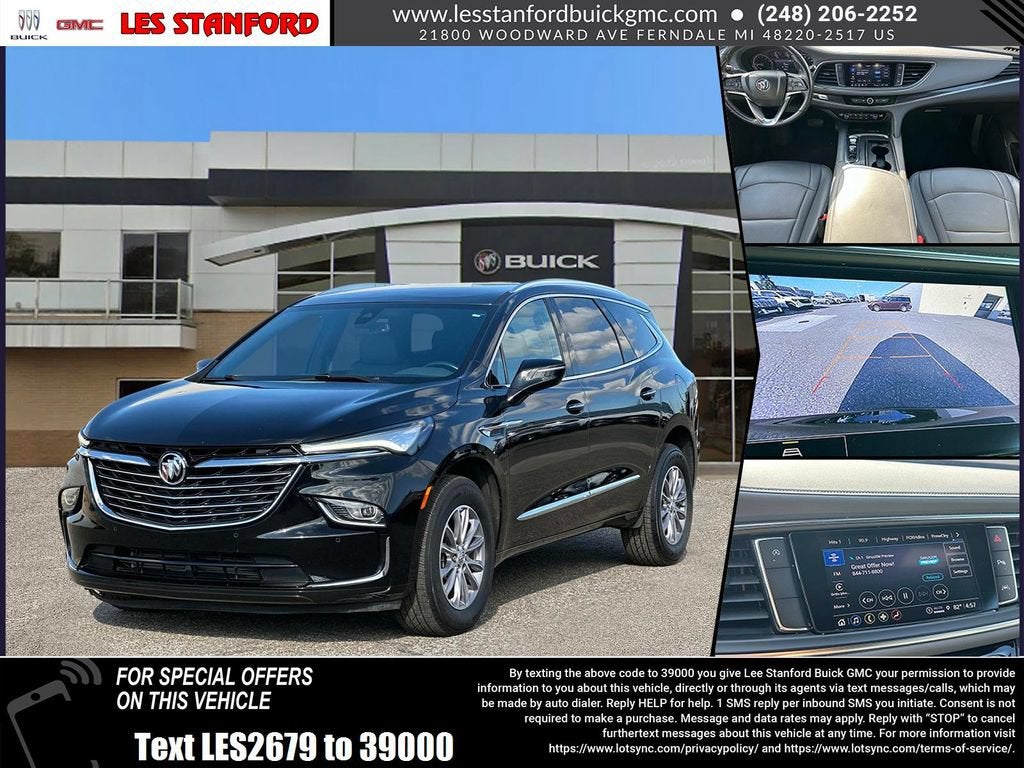 Black (Ebony Twilight Metallic) 2024 Buick Enclave SUV / Crossover Front-Wheel Drive Automatic