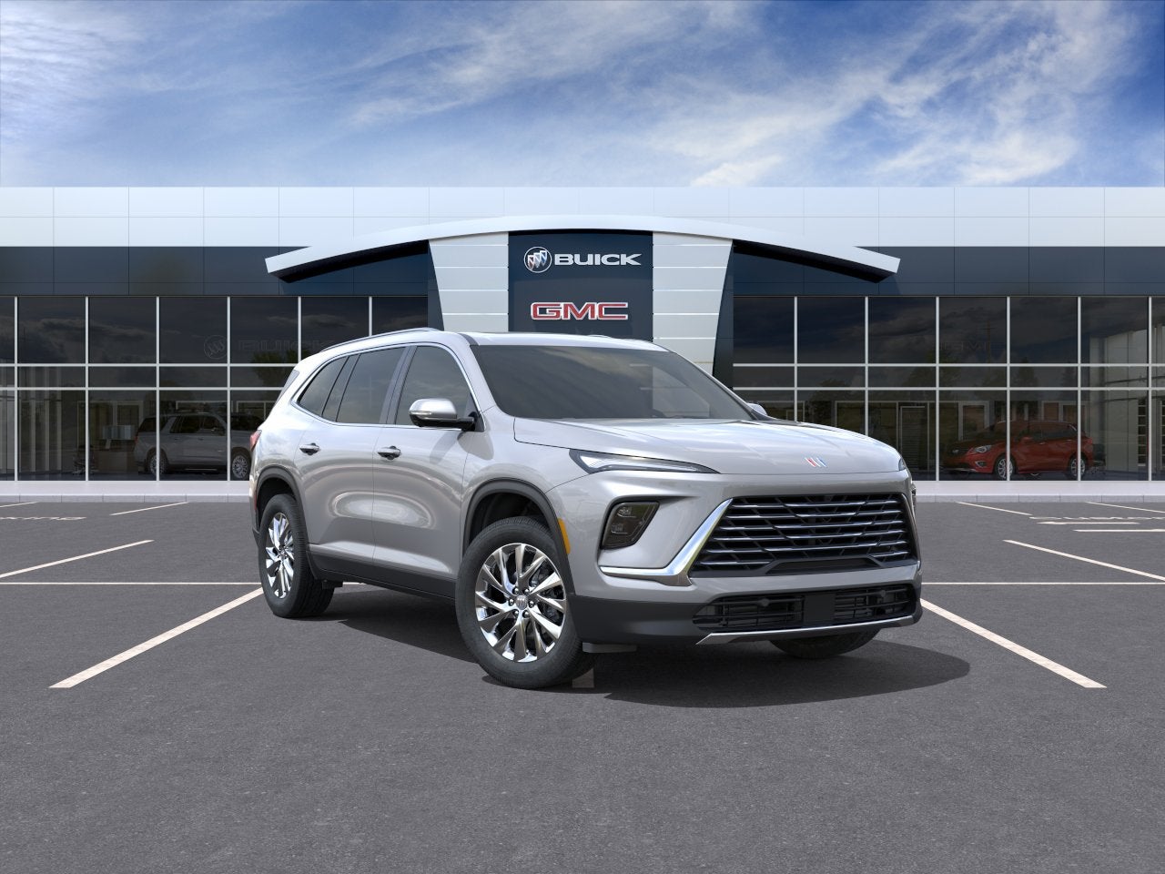 Moonstone Gray Metallic 2026 Buick Enclave SUV / Crossover Four-Wheel Drive Automatic
