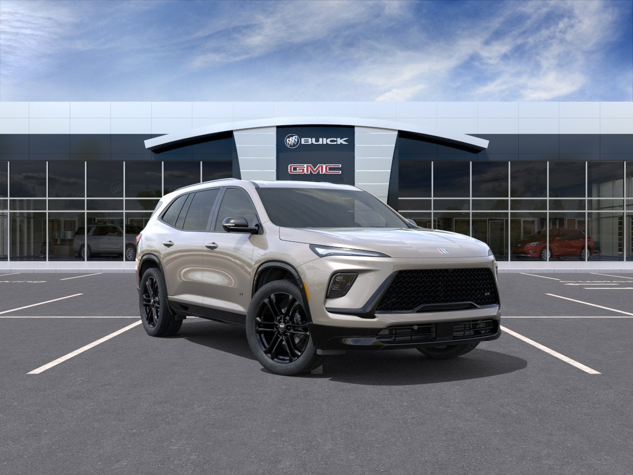 Stone Metallic 2026 Buick Enclave SUV / Crossover Four-Wheel Drive Automatic