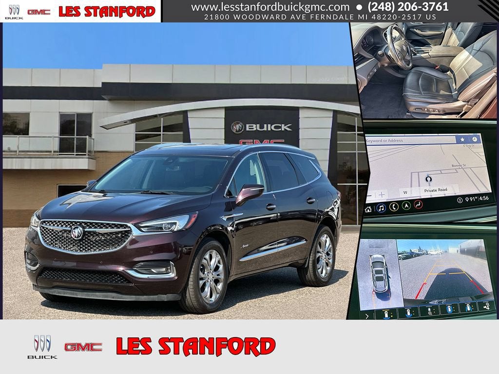 Rich Garnet Metallic 2021 Buick Enclave SUV / Crossover Four-Wheel Drive Automatic