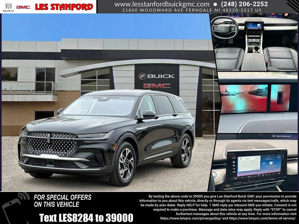2024 Lincoln Nautilus Negro (Infinite Black Me) SUV/Crossover Tracción en las cuatro ruedas Automática