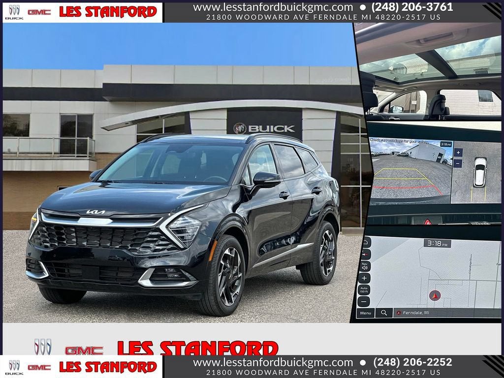 Ebony Black 2025 Kia Sportage SUV / Crossover All-Wheel Drive Automatic