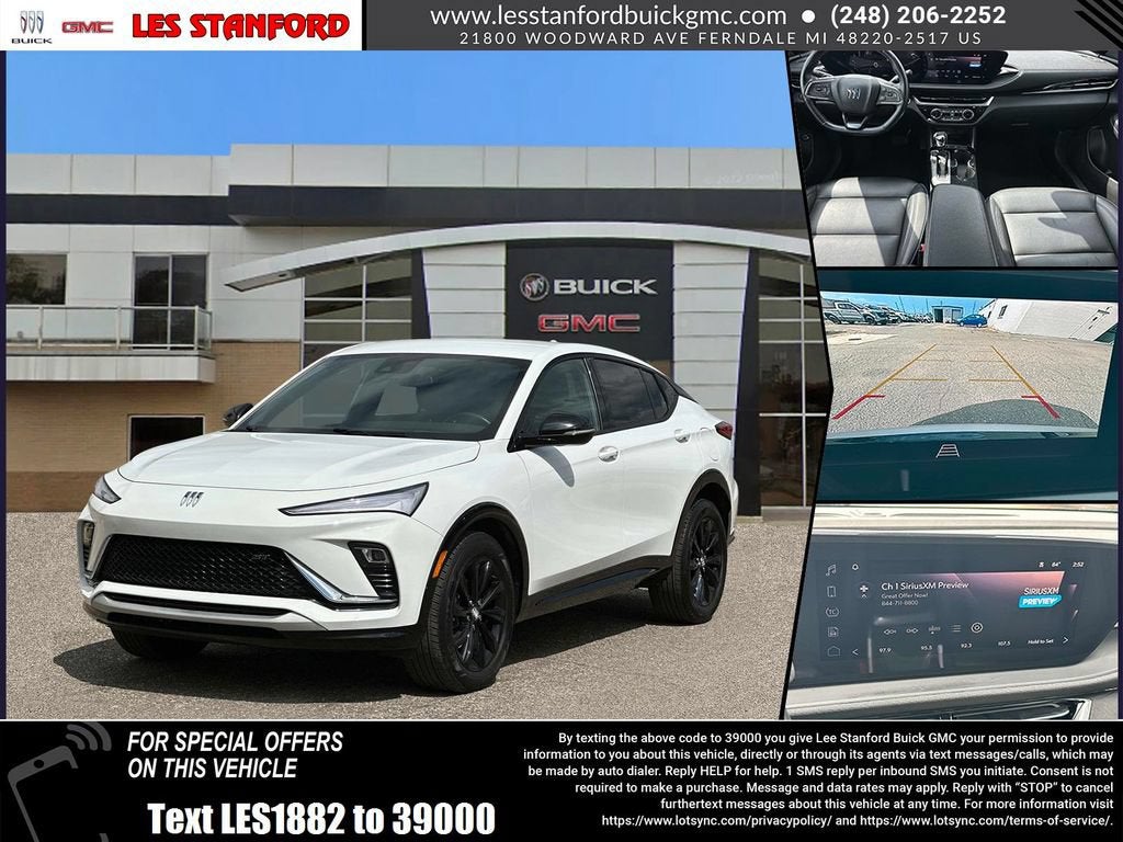 Summit White 2024 Buick Envista SUV / Crossover Front-Wheel Drive Automatic