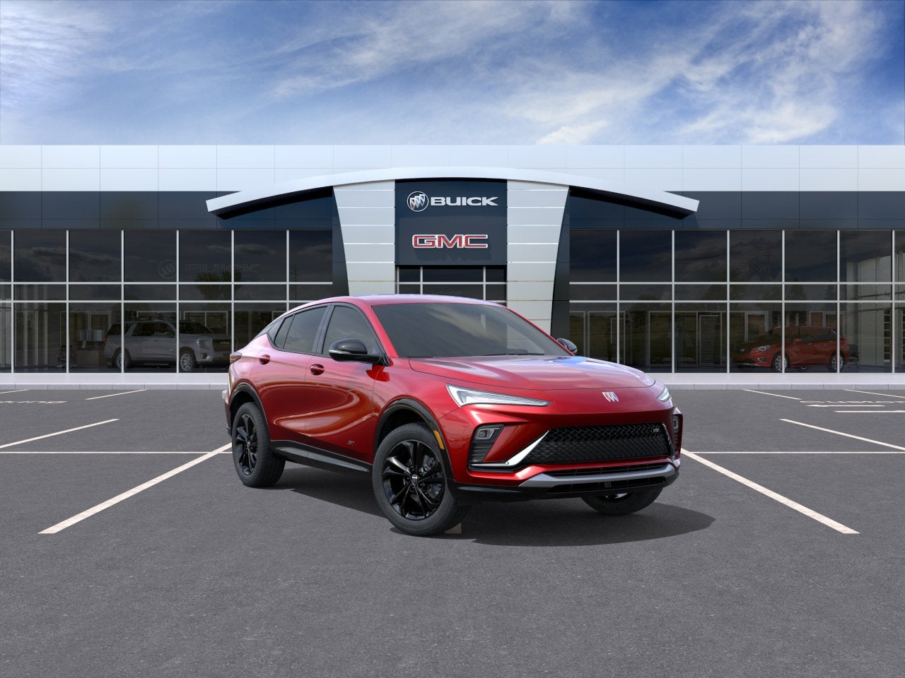 Brilliant Red 2026 Buick Envista SUV / Crossover Front-Wheel Drive Automatic