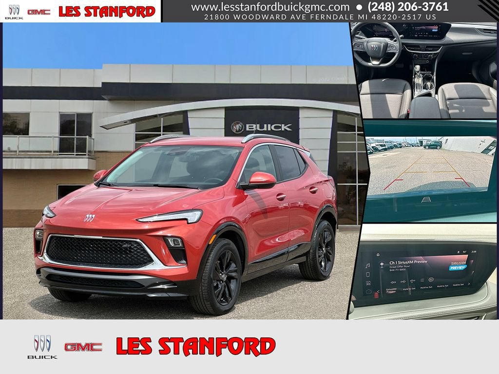 Sunrise Red Metallic 2024 Buick Encore GX SUV / Crossover Front-Wheel Drive Automatic