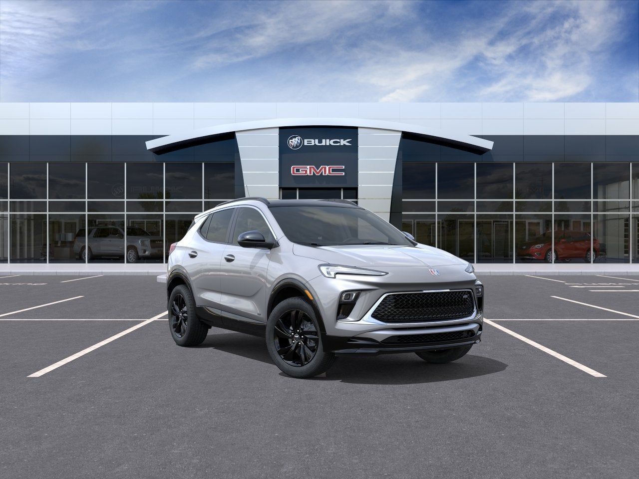 Moonstone Gray Metallic 2026 Buick Encore GX SUV / Crossover Front-Wheel Drive Automatic