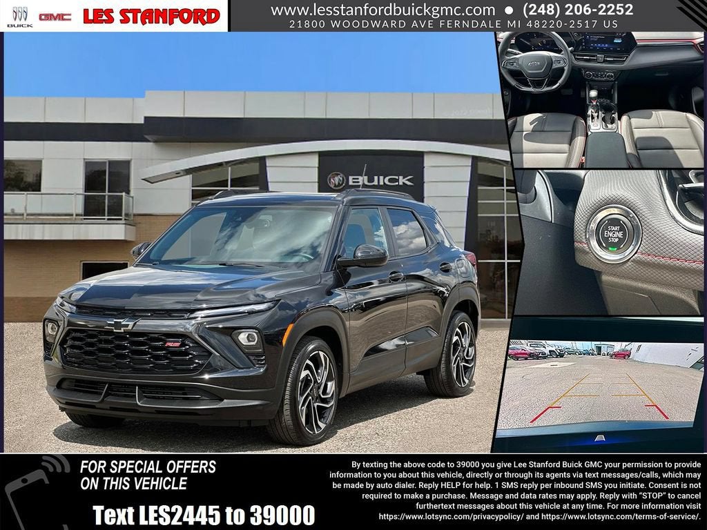 Mosaic Black Metallic 2025 Chevrolet Trailblazer SUV / Crossover Front-Wheel Drive Automatic