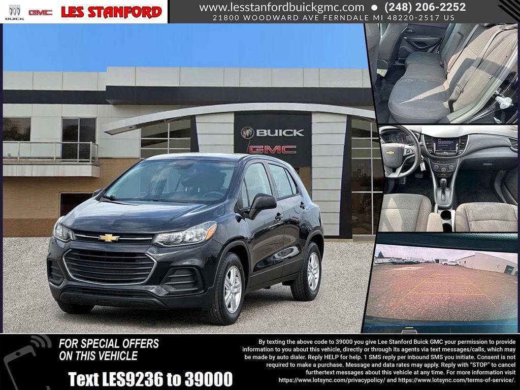 Mosaic Black Metallic 2020 Chevrolet Trax SUV / Crossover Front-Wheel Drive Automatic