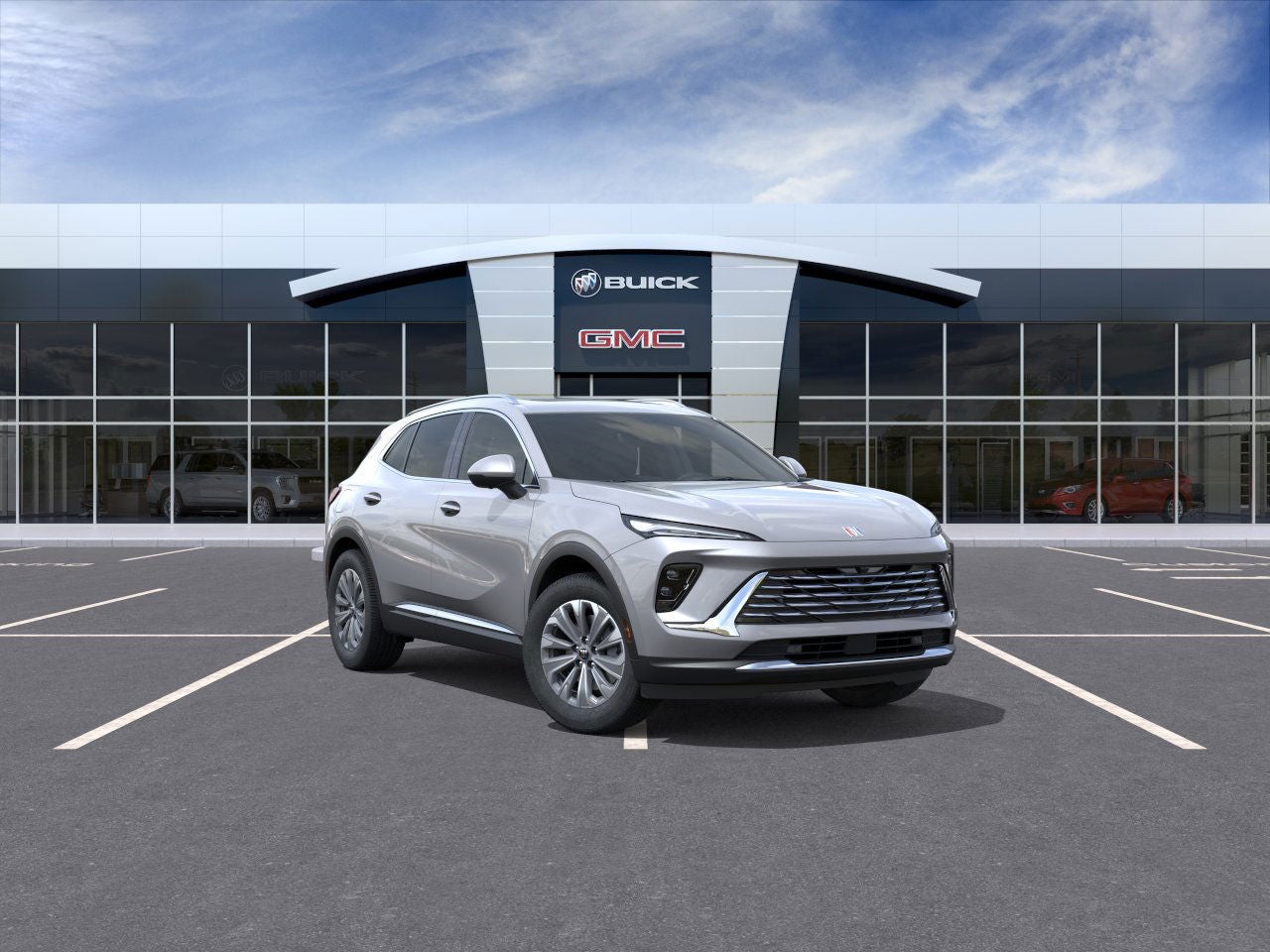Moonstone Gray Metallic 2026 Buick Envision SUV / Crossover All-Wheel Drive Automatic