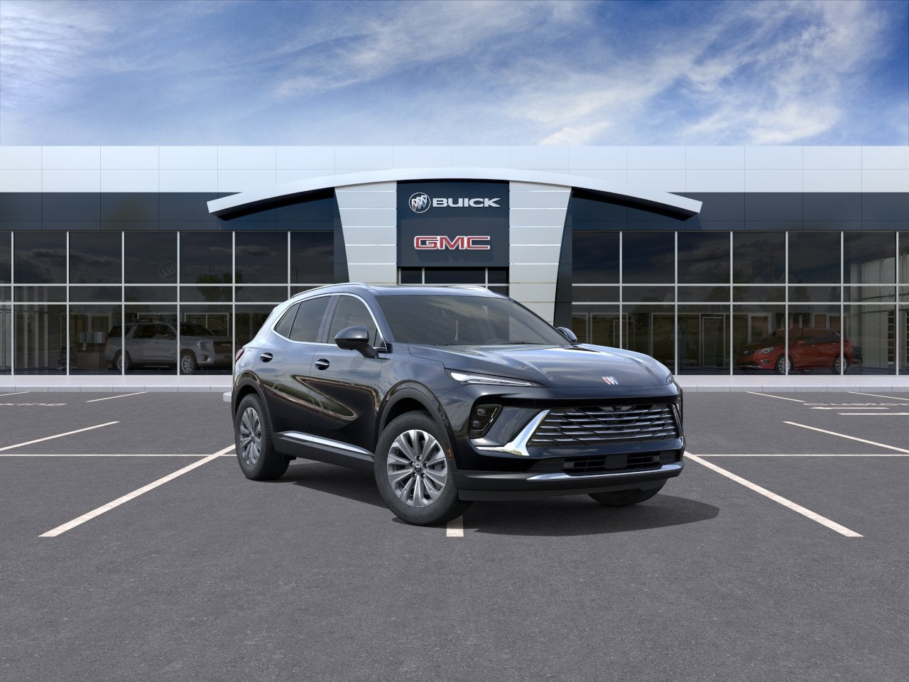 Black (Ebony Twilight Metallic) 2026 Buick Envision SUV / Crossover All-Wheel Drive Automatic