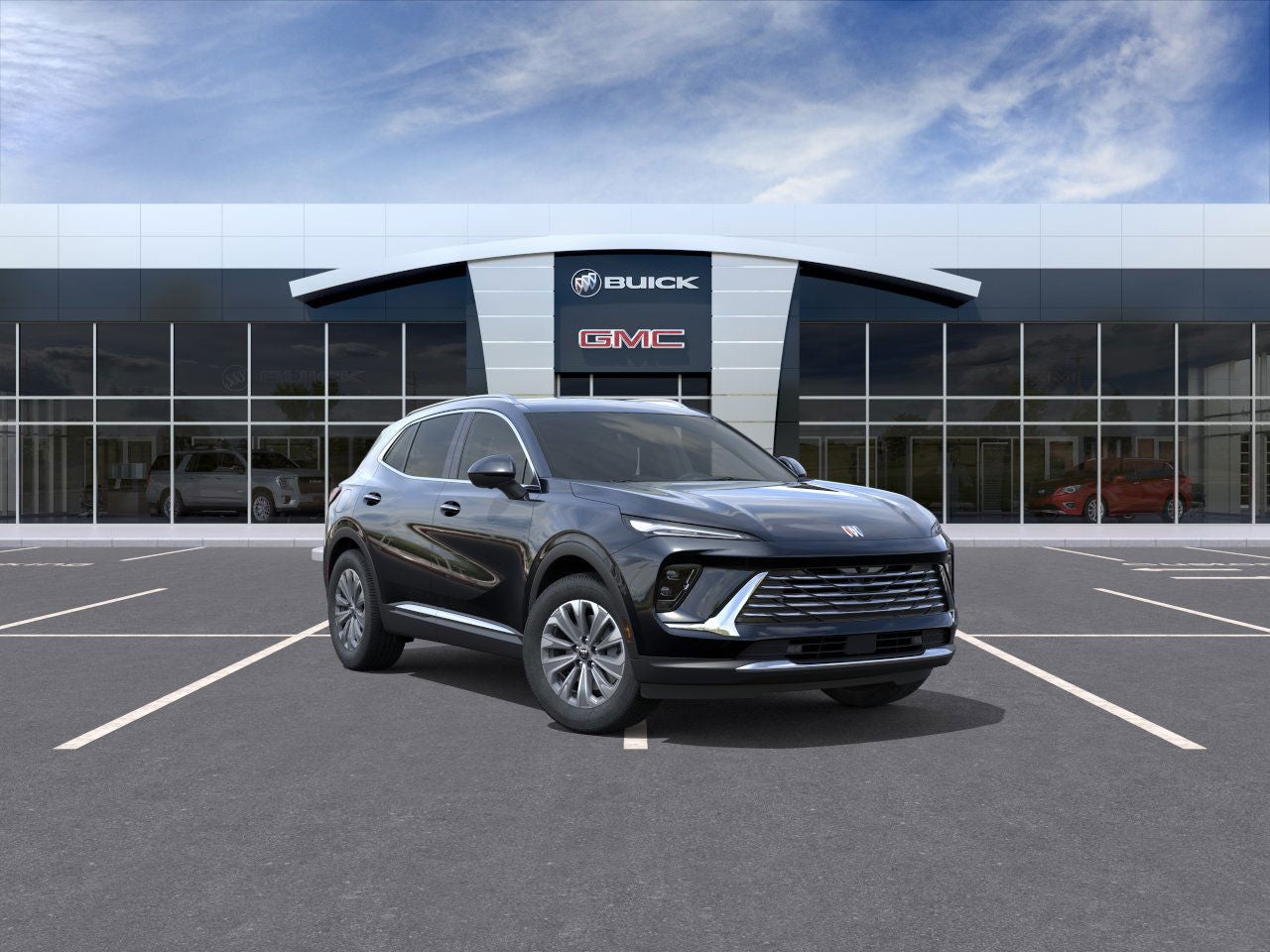 Black (Ebony Twilight Metallic) 2026 Buick Envision SUV / Crossover All-Wheel Drive Automatic