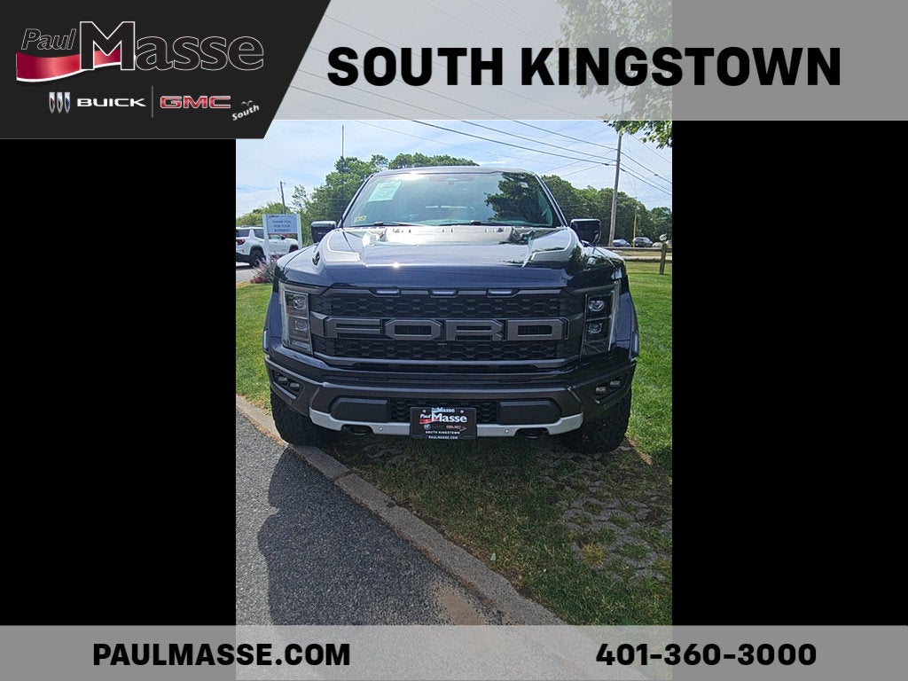 Blue 2023 Ford F-150 Pickup Truck Four-Wheel Drive 