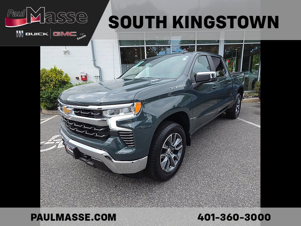 Cypress Gray 2025 Chevrolet Silverado 1500 Pickup Truck Four-Wheel Drive Automatic