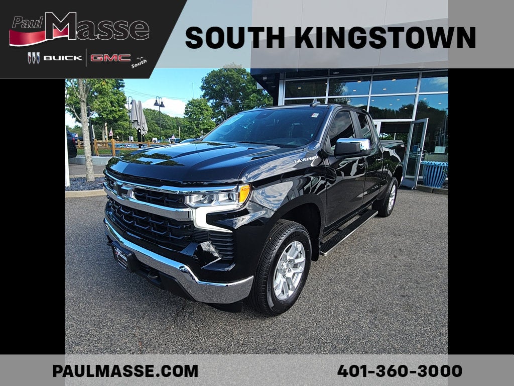 Black 2023 Chevrolet Silverado 1500 Pickup Truck Four-Wheel Drive Automatic