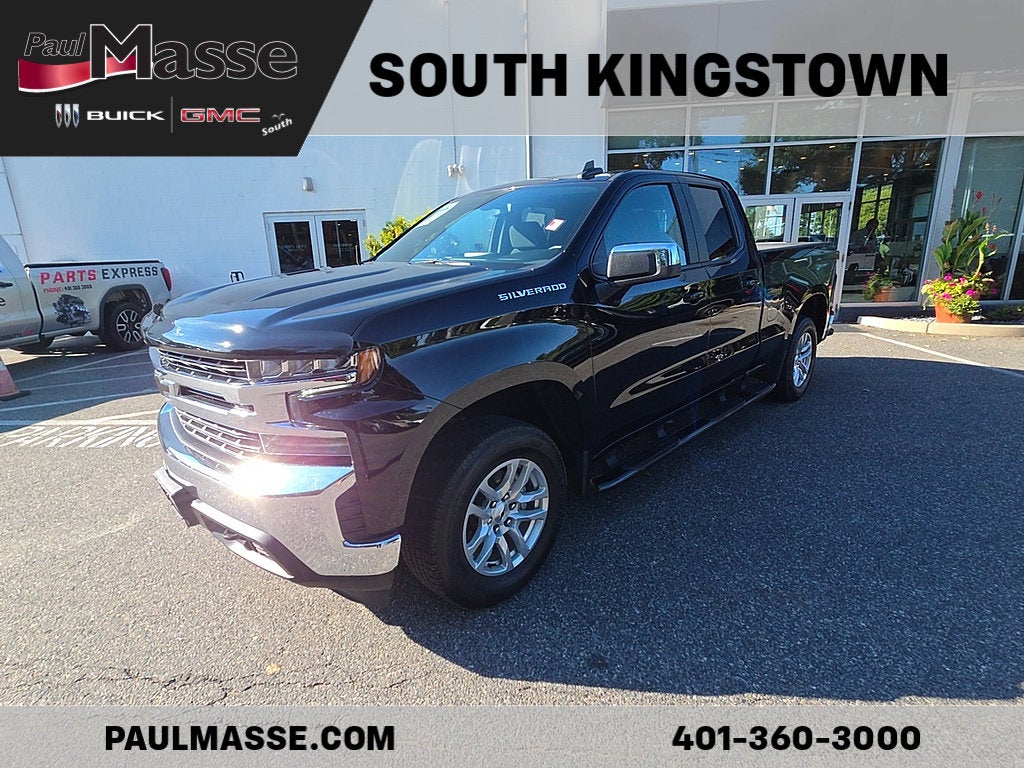 Black 2021 Chevrolet Silverado 1500 Pickup Truck Four-Wheel Drive Automatic
