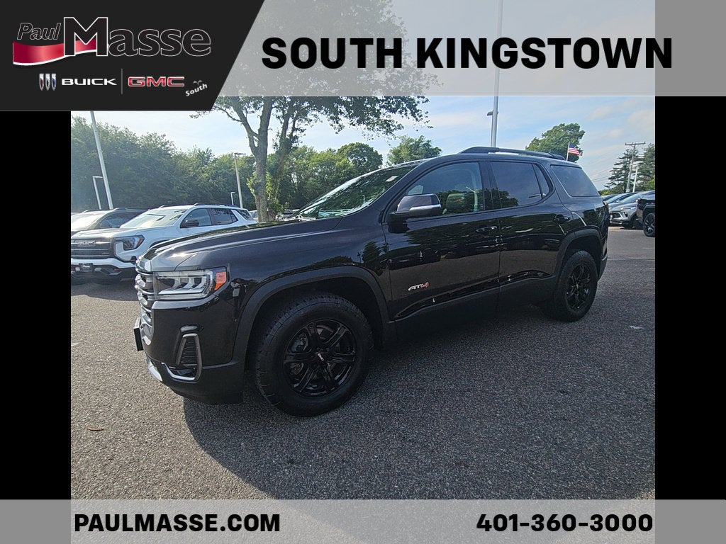 Black (Ebony Twilight Metallic) 2023 GMC Acadia SUV / Crossover Four-Wheel Drive Automatic