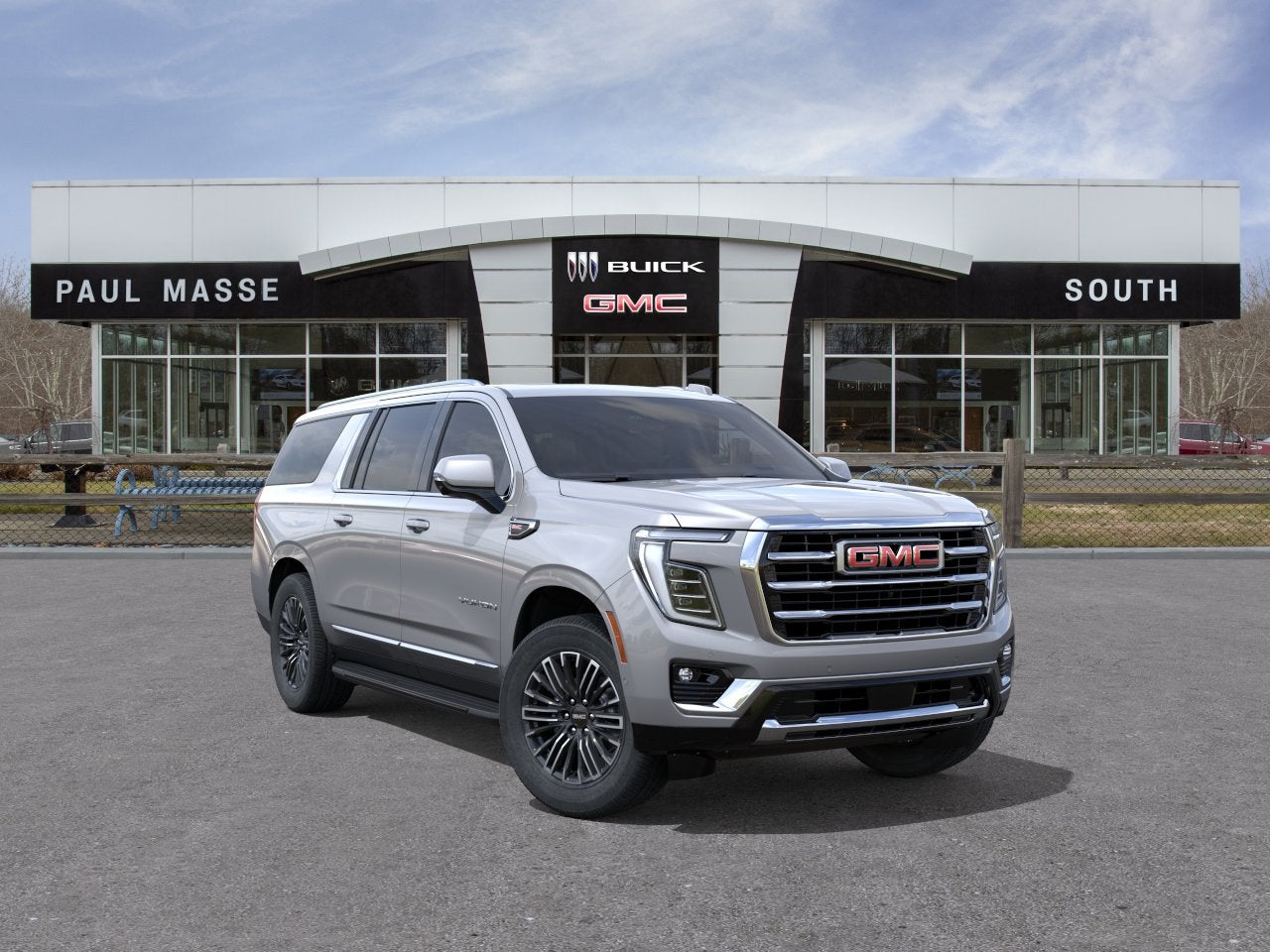 Sterling Metallic 2026 GMC Yukon XL SUV / Crossover Four-Wheel Drive Automatic