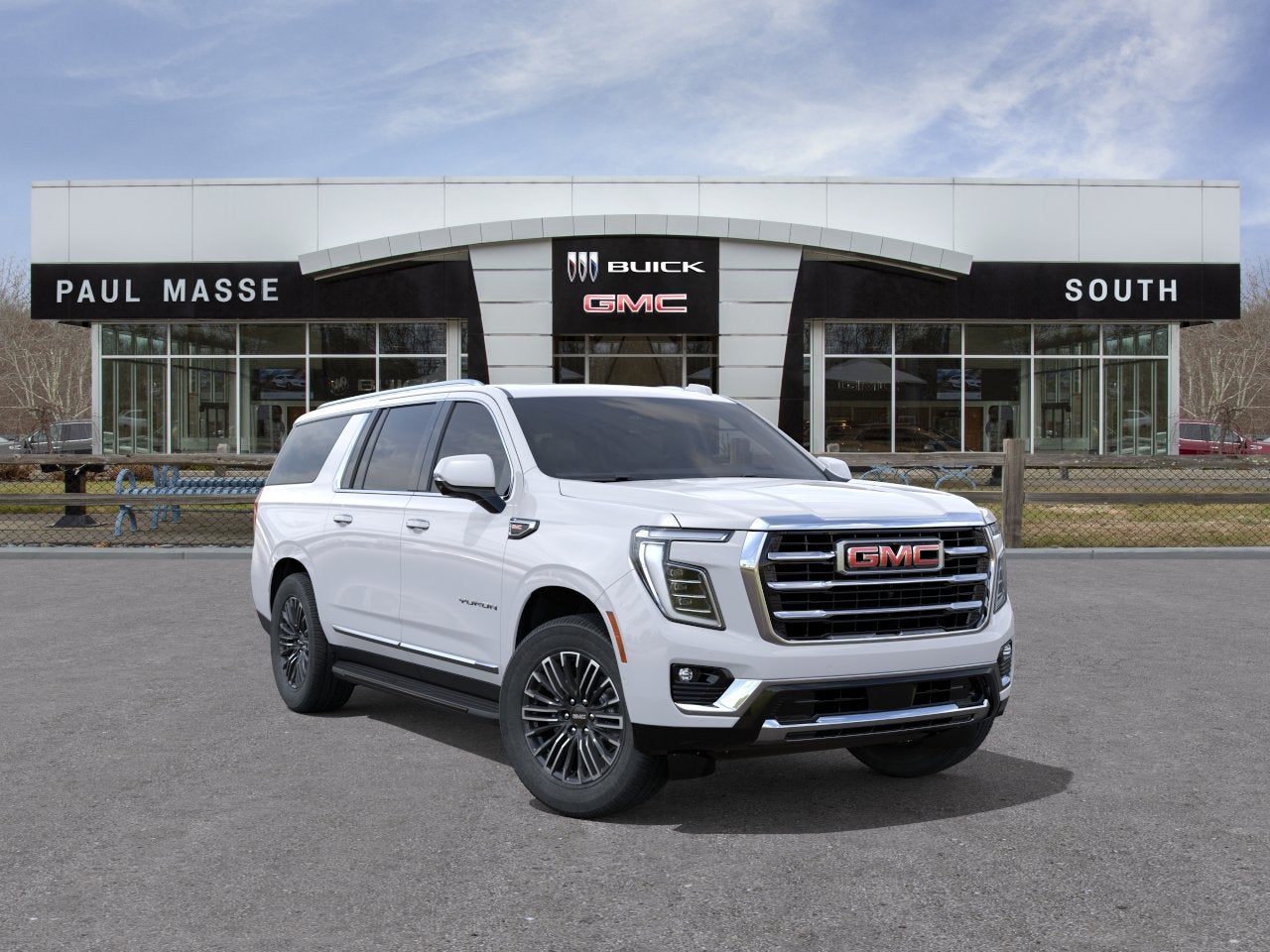 Summit White 2026 GMC Yukon XL SUV / Crossover Four-Wheel Drive Automatic