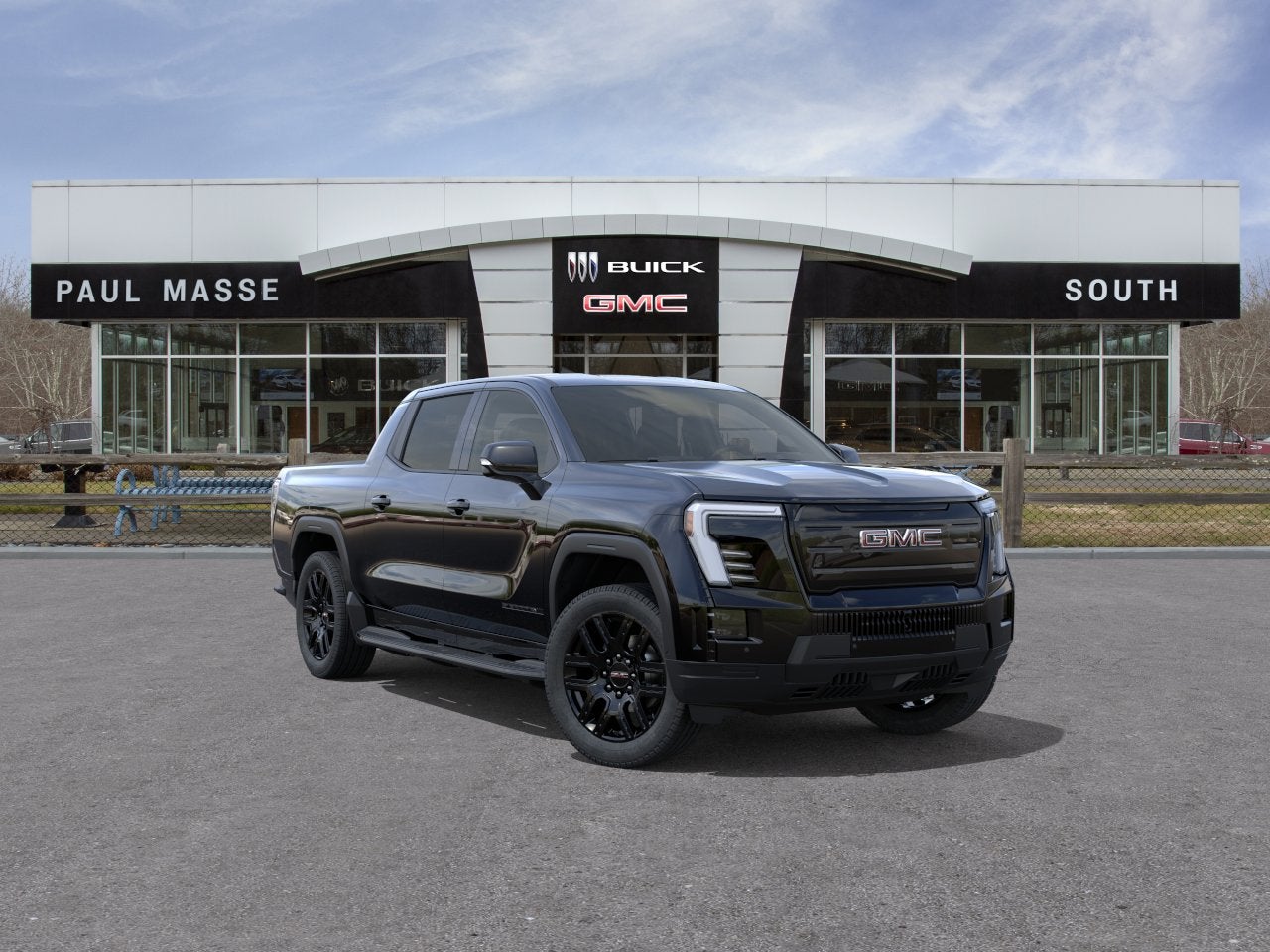 Onyx Black 2026 GMC Sierra EV Pickup Truck All-Wheel Drive Automatic