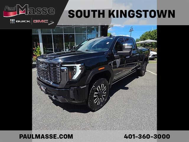 Onyx Black 2024 GMC Sierra 2500HD Pickup Truck Four-Wheel Drive Automatic