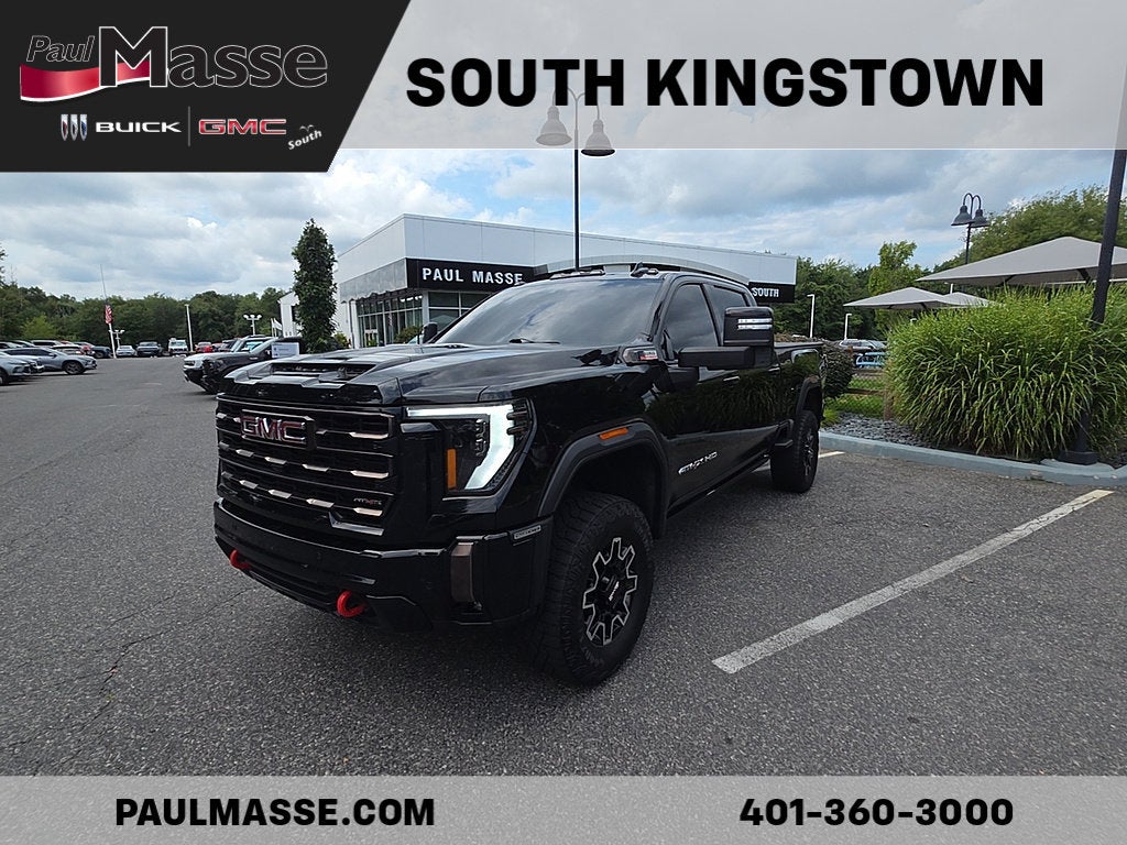 Onyx Black 2024 GMC Sierra 2500HD Pickup Truck Four-Wheel Drive Automatic