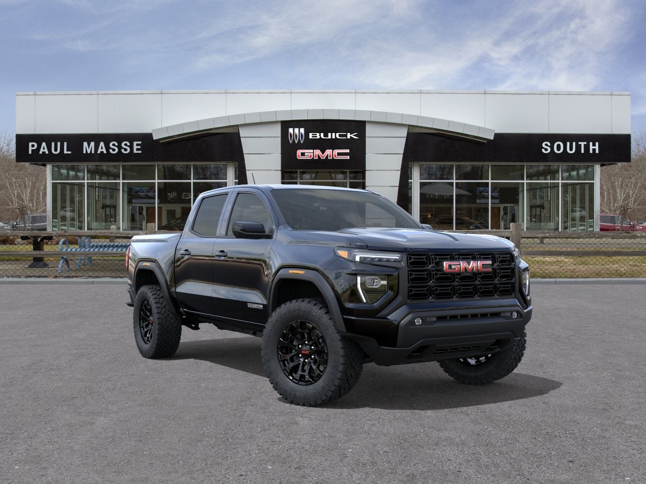 Onyx Black 2026 GMC Canyon Pickup Truck Four-Wheel Drive Automatic