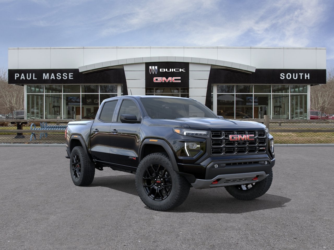 Onyx Black 2026 GMC Canyon Pickup Truck Four-Wheel Drive Automatic