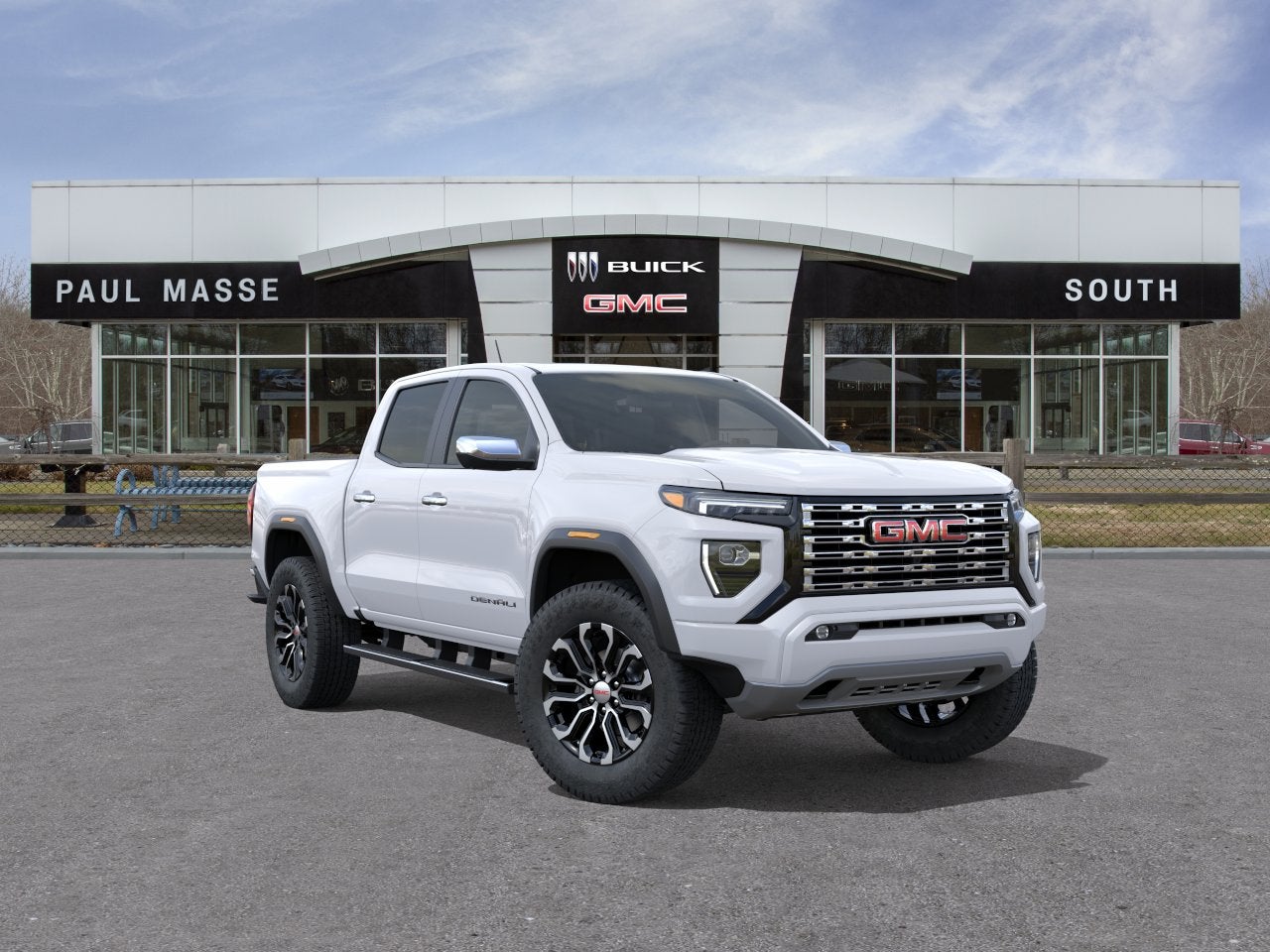 Summit White 2026 GMC Canyon Pickup Truck Four-Wheel Drive Automatic