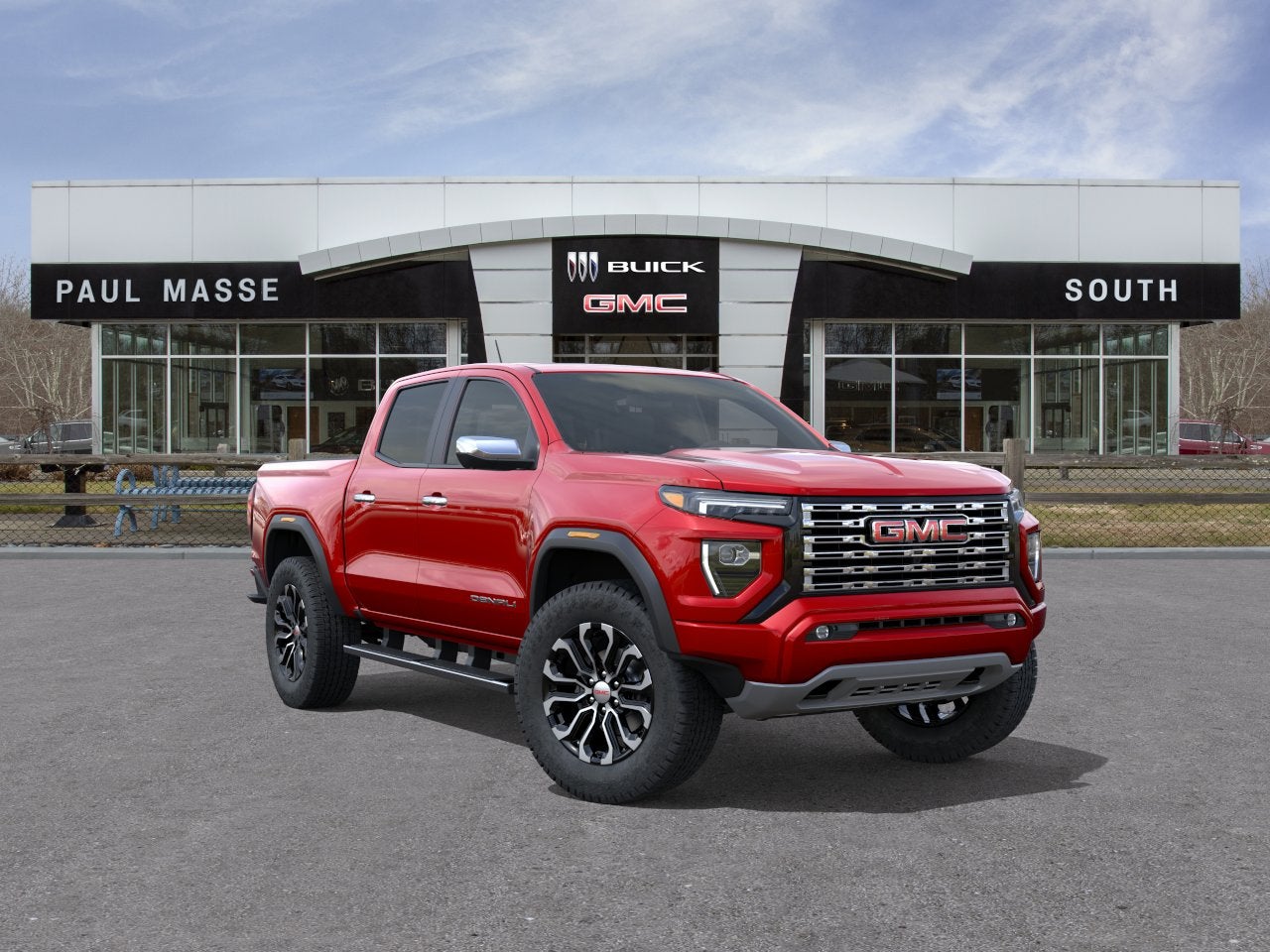 Volcanic Red Tintcoat 2026 GMC Canyon Pickup Truck Four-Wheel Drive Automatic