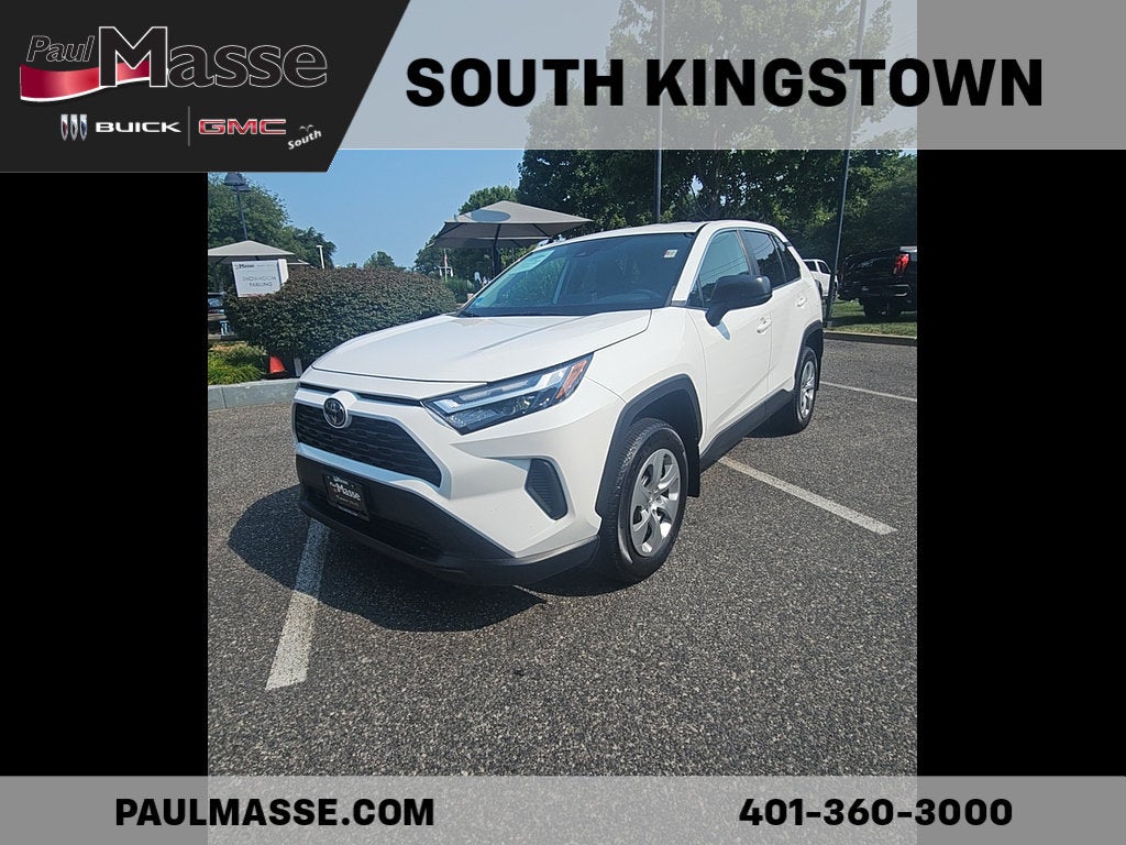 White 2023 Toyota RAV4 SUV / Crossover All-Wheel Drive 