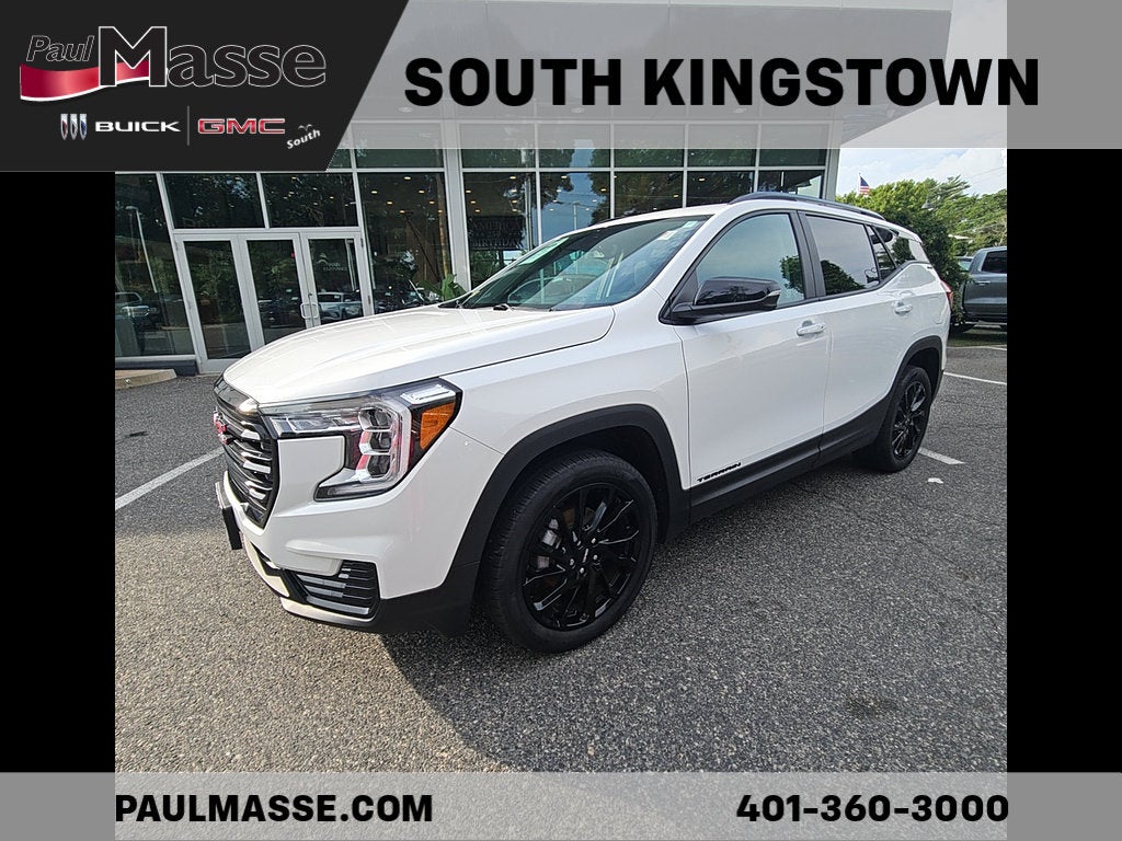 Summit White 2024 GMC Terrain SUV / Crossover All-Wheel Drive Automatic