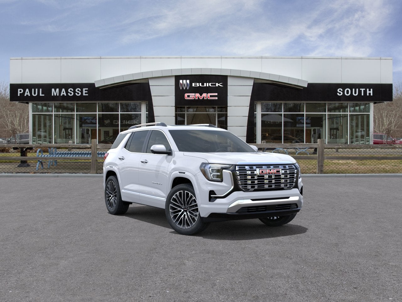 Glacier White Tricoat 2027 GMC Terrain SUV / Crossover Four-Wheel Drive Automatic