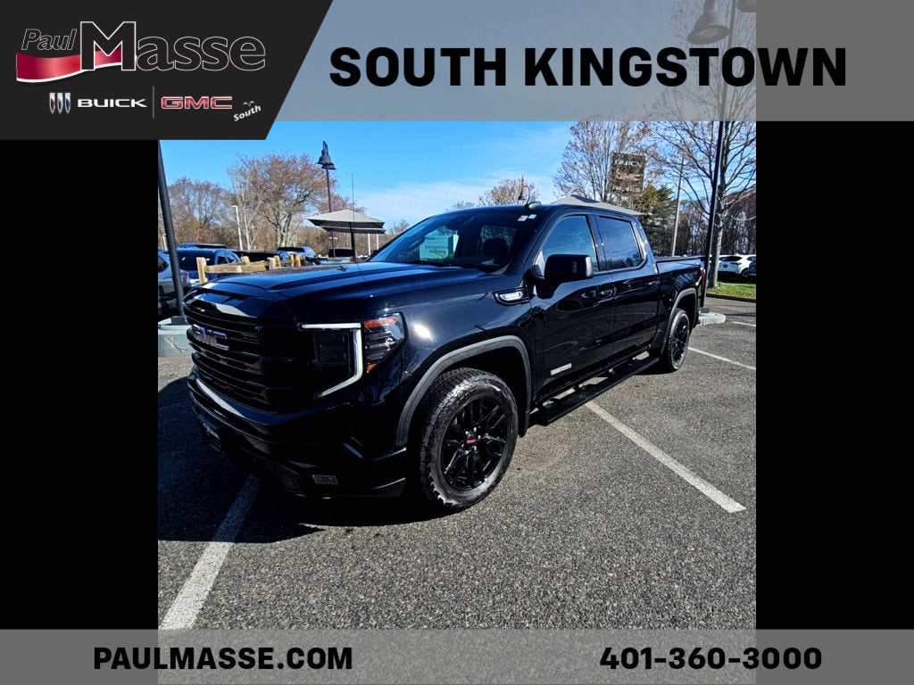 Onyx Black 2023 GMC Sierra 1500 Pickup Truck Four-Wheel Drive Automatic