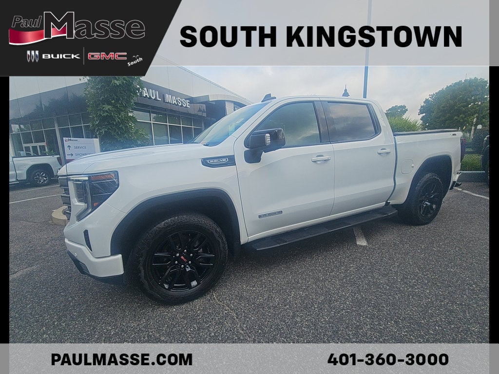 Summit White 2024 GMC Sierra 1500 Pickup Truck Four-Wheel Drive Automatic