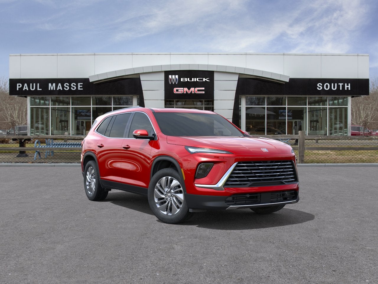 Cherry Red Tintcoat 2027 Buick Enclave SUV / Crossover Four-Wheel Drive Automatic