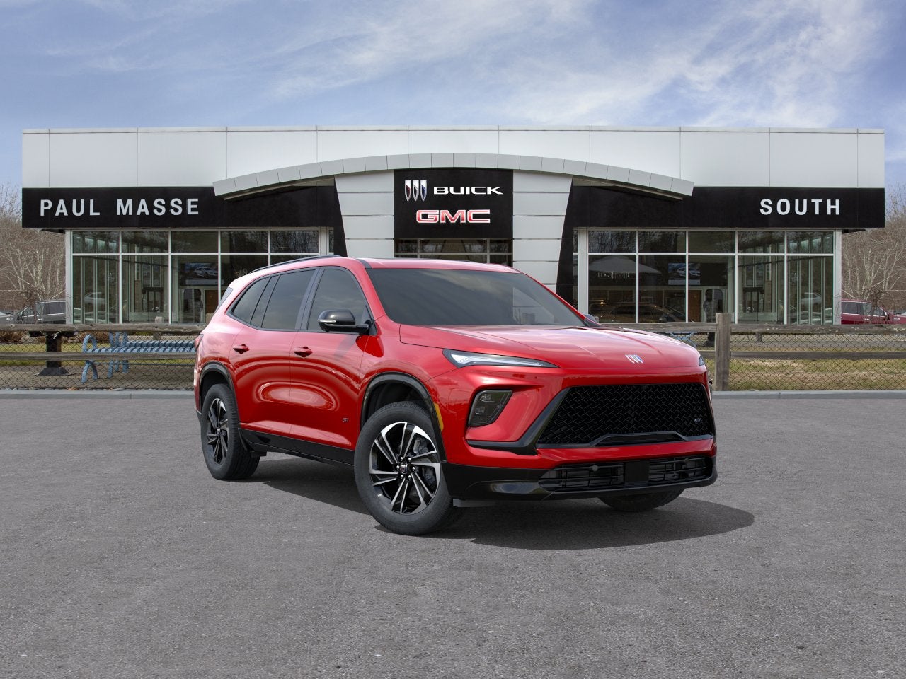 Cherry Red Tintcoat 2027 Buick Enclave SUV / Crossover Four-Wheel Drive Automatic